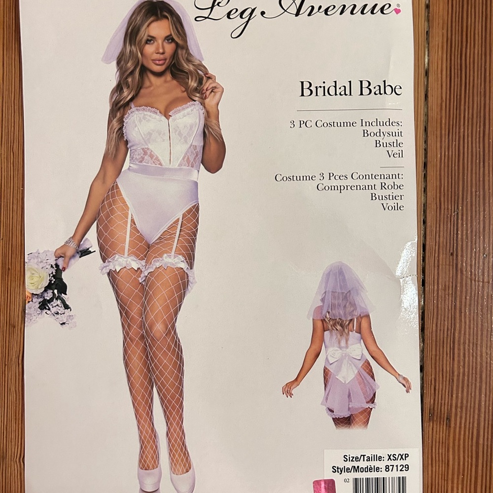 Foreplay Bridal Babe bride Halloween Costume